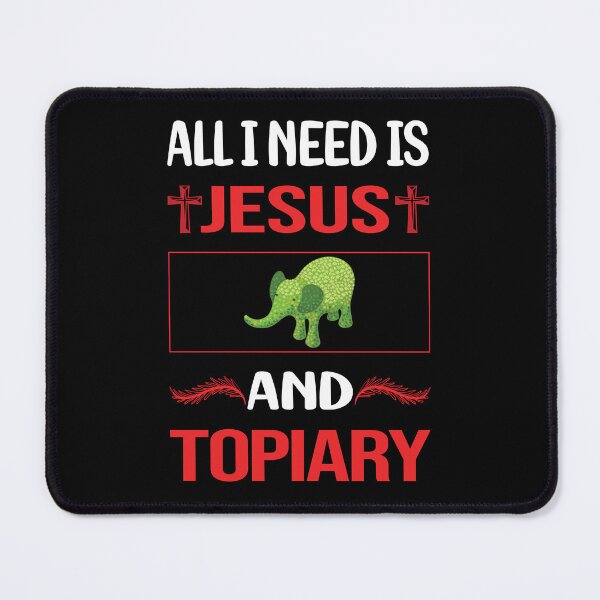 Item preview, Funny Jesus Topiary designed and sold by FifineCroteau.