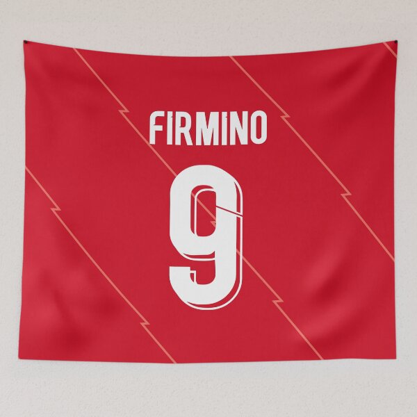 Item preview, Firmino Liverpool Home jersey 21/22 designed and sold by Alimator.