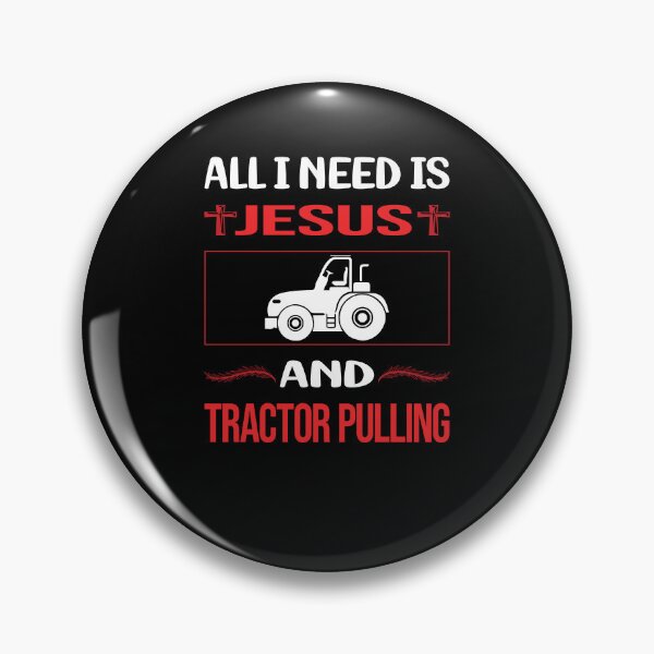 Item preview, Funny Jesus Tractor Pulling designed and sold by FifineCroteau.