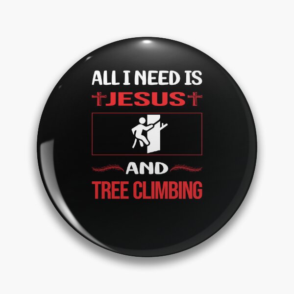 Item preview, Funny Jesus Tree Climbing Climber designed and sold by FifineCroteau.