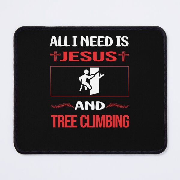 Item preview, Funny Jesus Tree Climbing Climber designed and sold by FifineCroteau.