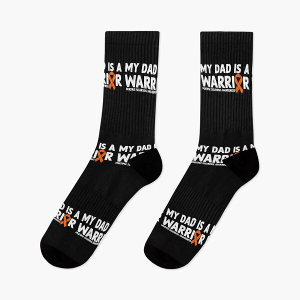 Item preview, Multiple Sclerosis Awareness Quote: My Dad Is A Warrior designed and sold by AMINE  ★★★★★.