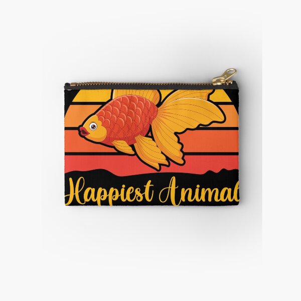 Item preview, Be A Goldfish Happiest Animal On Earth Vintage designed and sold by MakeGoodChoices.
