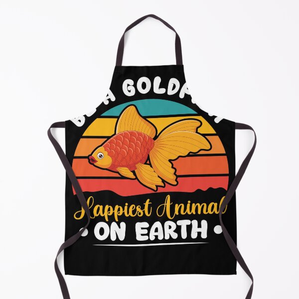 Item preview, Be A Goldfish Happiest Animal On Earth Vintage designed and sold by MakeGoodChoices.
