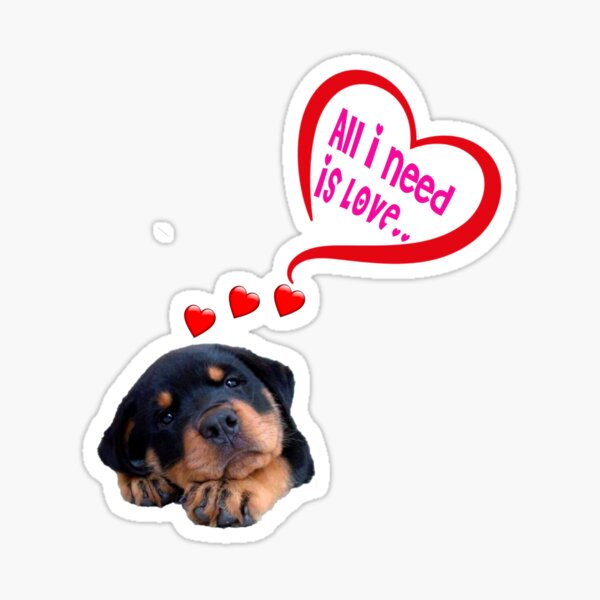 All I Need is LOVE Sticker