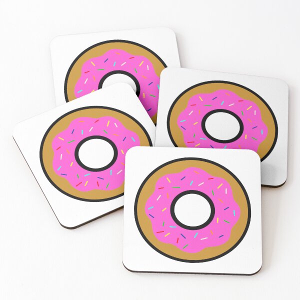 Item preview, Donut with Pink Icing and Rainbow Sprinkles designed and sold by Stebo18.
