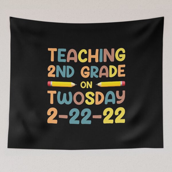 Item preview, Twosday Tuesday February 2-22-2022, Funny Teaching 2nd Grade on Twosday 2-22-22 Second Grade Teacher designed and sold by Shopnetro.