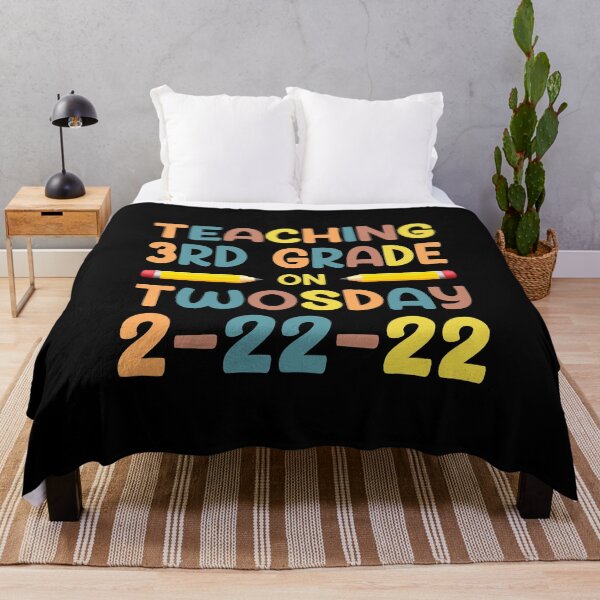 Item preview, Twosday Tuesday February 2-22-2022, Funny Teaching 3rd Grade on Twosday 2-22-22 Third Grade Teacher designed and sold by Shopnetro.