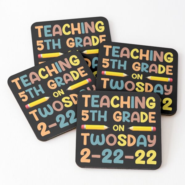 Item preview, Twosday Tuesday February 2-22-2022, Funny Teaching 5th Grade on Twosday 2-22-22 Fifth Grade Teacher designed and sold by Shopnetro.