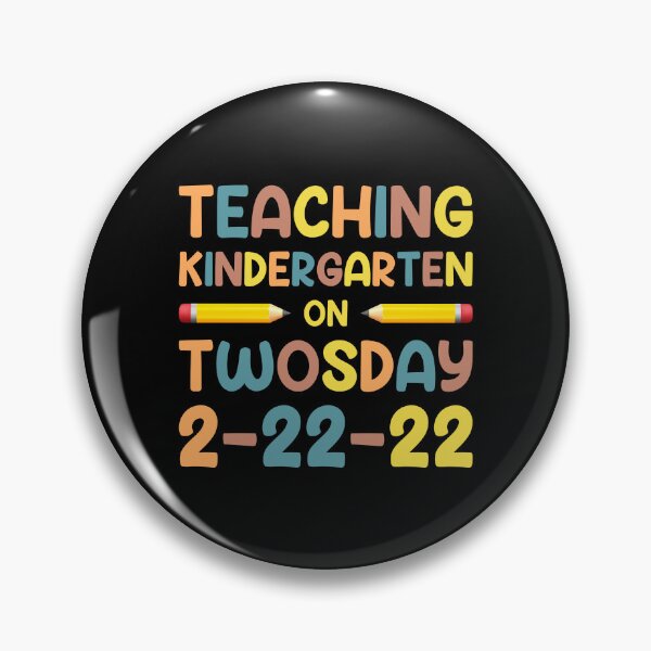 Item preview, Twosday Tuesday February 2-22-2022, Funny Teaching Kindergarten on Twosday 2-22-22 Kindergarten Teacher designed and sold by Shopnetro.