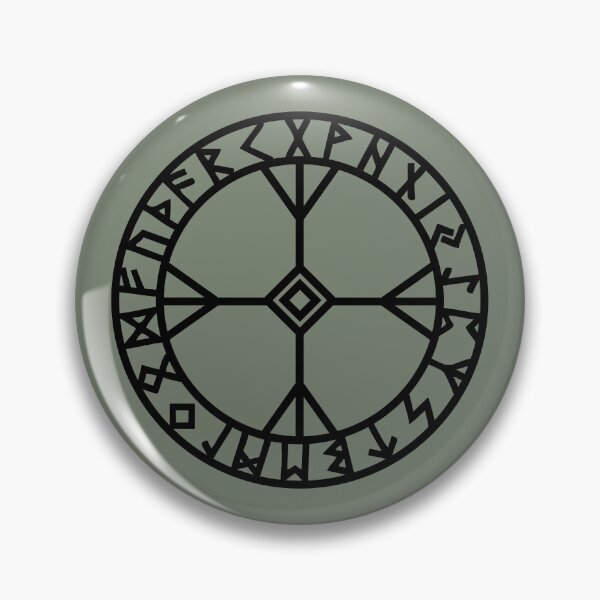 Item preview, Algiz rune - Wisdom and courage - amulet  designed and sold by nitty-gritty.
