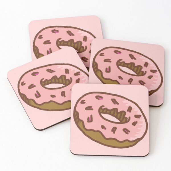 Artikelvorschau, Rosa Donut entworfen und verkauft von What the Heckly.