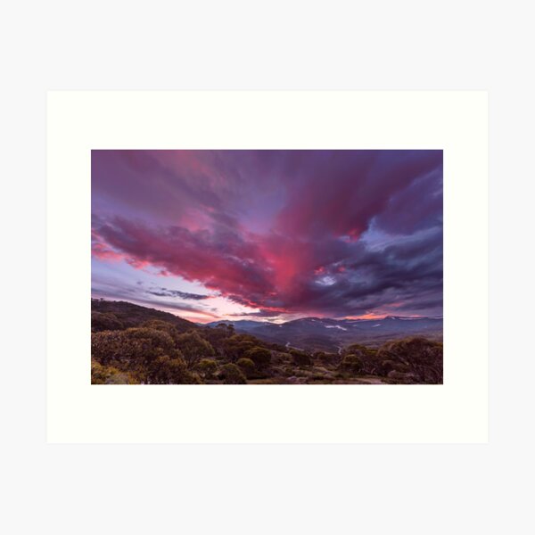 Item preview, Snowy Mountain Sunset designed and sold by Jason Wehbe.