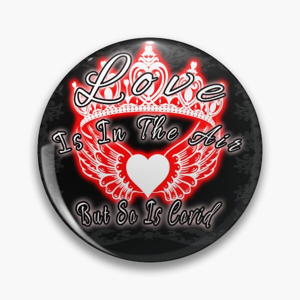 Item preview, Love Is In The Air But So Is Covid designed and sold by A-T-H.