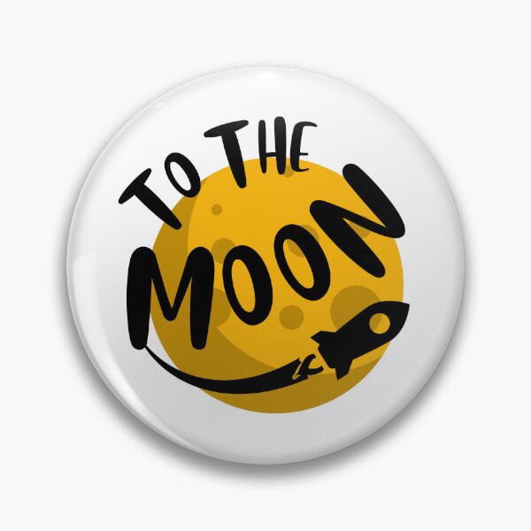 Item preview, To The Moon, Crypto, Trader lover, Gifts For Crypto Lovers. designed and sold by Sarocha Kaewsanod.