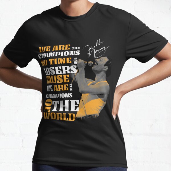 Kansas City Chiefs We Are The Champions freddie mercury t-shirt by