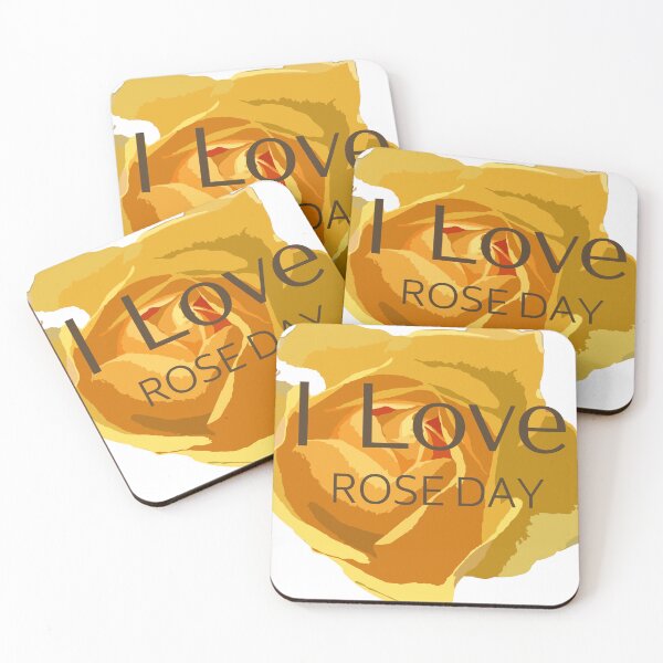 Item preview, I LOVE ROSE DAY, HAPPY ROSE DAY designed and sold by Pranvi19.