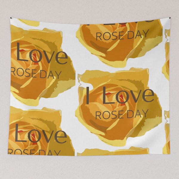 Item preview, I LOVE ROSE DAY, HAPPY ROSE DAY designed and sold by Pranvi19.