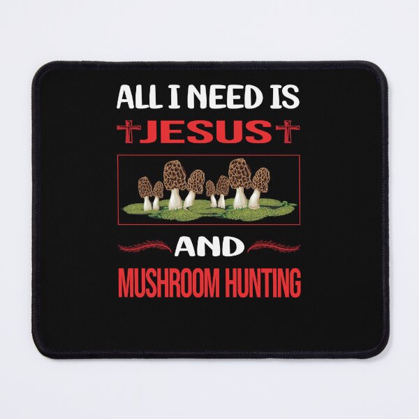 Item preview, Funny Jesus Mushroom Hunting Mushrooms Mushrooming Mycology Mycologist Foraging Forager designed and sold by SunnyShop123.