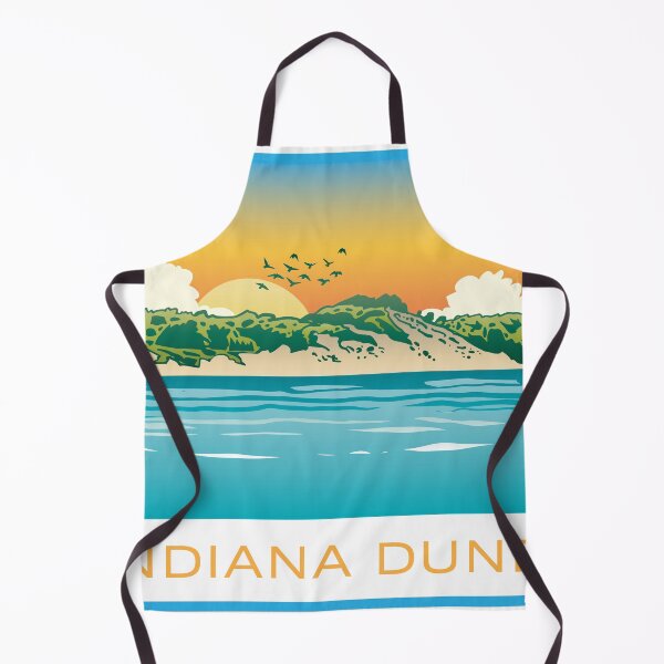 Item preview, Distant Shore Indiana Dunes Poster designed and sold by indianadunes.