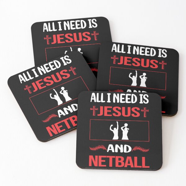 Item preview, Funny Jesus Netball designed and sold by SunnyShop123.