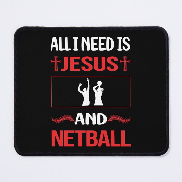 Item preview, Funny Jesus Netball designed and sold by SunnyShop123.