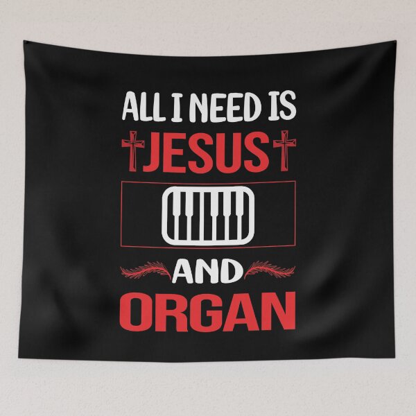 Item preview, Funny Jesus Organ Organist designed and sold by SunnyShop123.