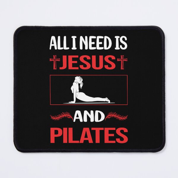 Item preview, Funny Jesus Pilates designed and sold by SunnyShop123.