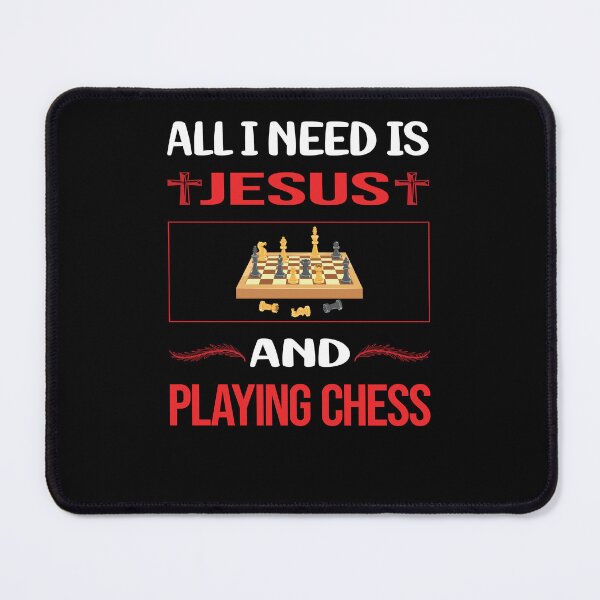 Item preview, Funny Jesus Playing Chess designed and sold by SunnyShop123.