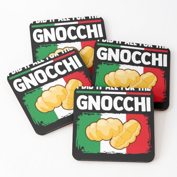 Item preview, I Did it All for the Gnocchi Funny Italian Foodie designed and sold by MakeGoodChoices.