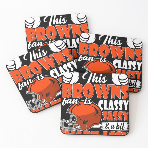 Aperçu de l'œuvre Ce fan de Browns est chic impertinent et un peu intelligent Assy créée et vendue par TheBabySitters.
