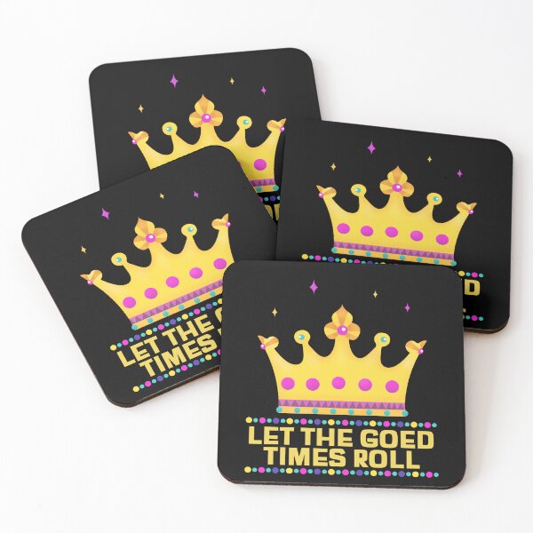 Item preview, Copy of Mardi gras quote, Let the good times roll - Colorful Mardi Gras  designed and sold by NobelFashion.