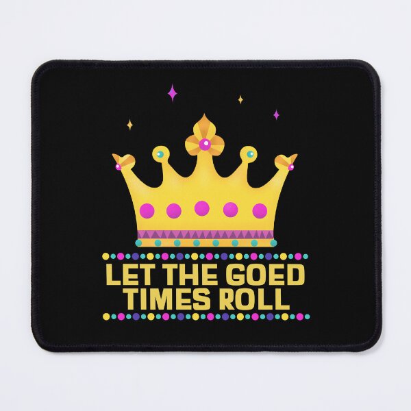 Item preview, Copy of Mardi gras quote, Let the good times roll - Colorful Mardi Gras  designed and sold by NobelFashion.