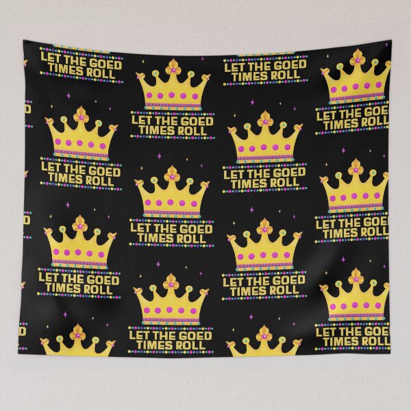 Item preview, Copy of Mardi gras quote, Let the good times roll - Colorful Mardi Gras  designed and sold by NobelFashion.