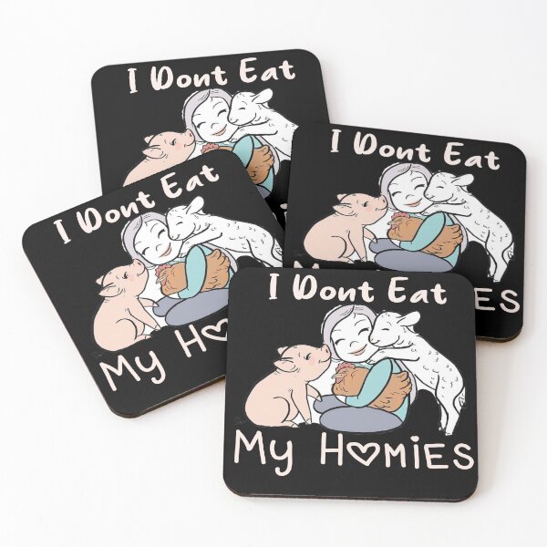 Item preview,  I Dont Eat My Homies Funny Vegan idea for girlfriend husband wife designed and sold by Manara  -Art.