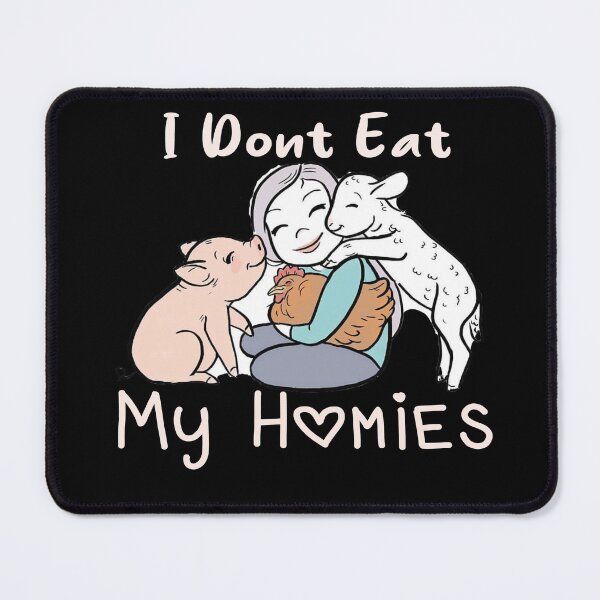 Item preview, I Dont Eat My Homies Funny Vegan idea for girlfriend husband wife designed and sold by Manara -Art.