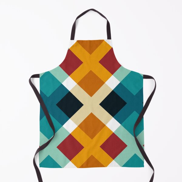 Artikelvorschau, DECORATIVE ABSTRACT PLAID 9 COLOR BLOCK ARTWORK TEXTURED BY SUBGIRL entworfen und verkauft von SUBGIRL.