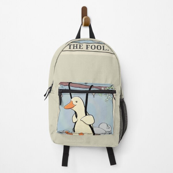 Item preview, Tarot Card The Fool Major Arcana - Funny Duck Drawing designed and sold by ViewerEqualsPhoton.