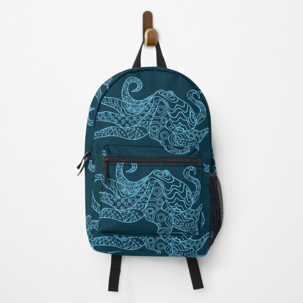 Item preview, blue octopus designed and sold by AlinNova.