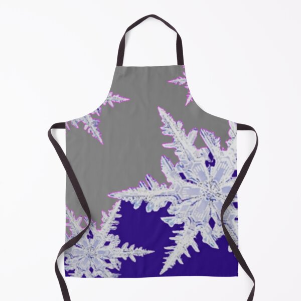 Item preview, DECORATIVE WINTER SNOWFLAKE CRYSTALS GREY ART designed and sold by sharlesart.
