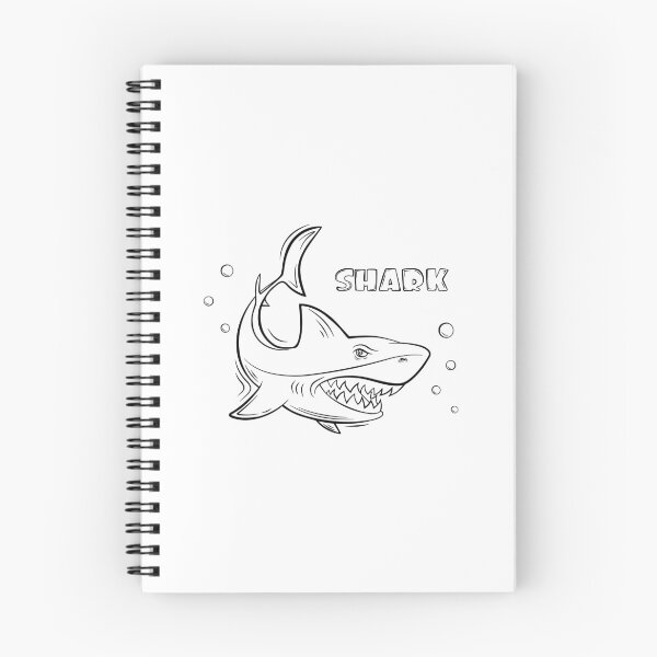 Item preview,  black and white shark designed and sold by alyaST14.