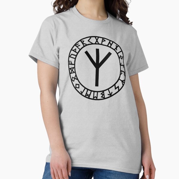 Item preview, Algiz Rune - Connection with Asgard / Protection Symbol designed and sold by nitty-gritty.