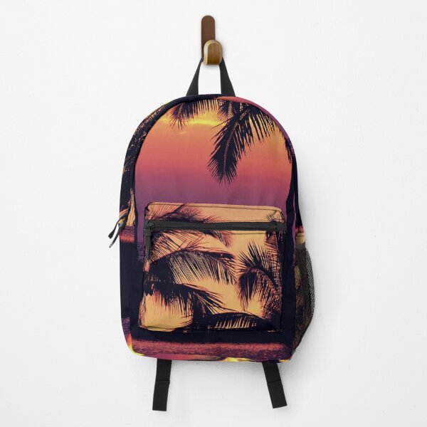 Item preview, Palm Trees Sunset beach designed and sold by cutecrazytshirt.