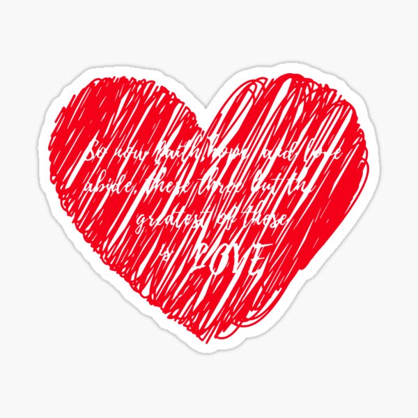 Heart Sticker – All She Wrote