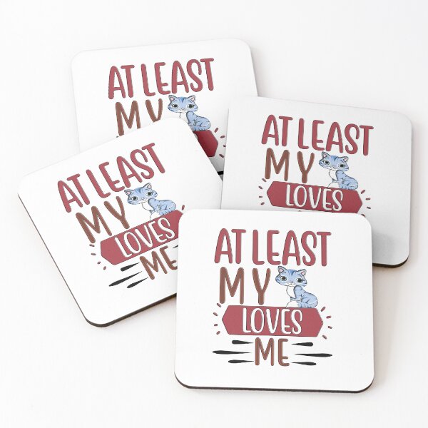 Item preview, At least my cat loves me so much designed and sold by hossam ayed.