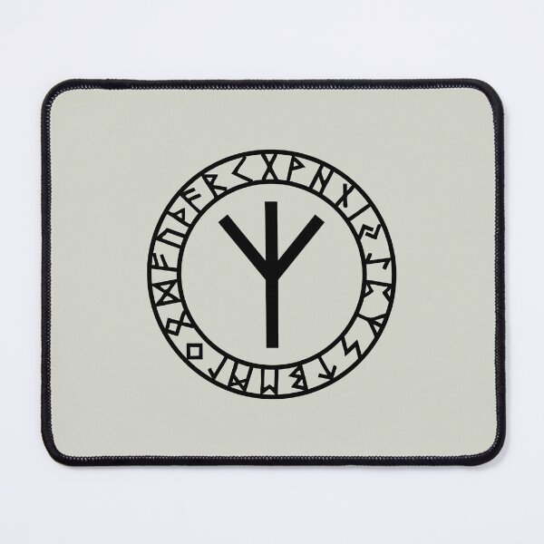 Item preview, Algiz Rune - Connection with Asgard / Protection Symbol designed and sold by nitty-gritty.