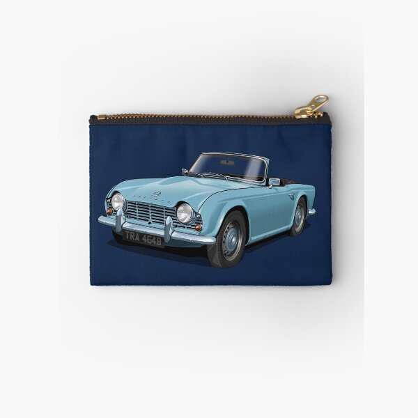 Item preview, Triumph TR4 in light blue designed and sold by candc-retro.