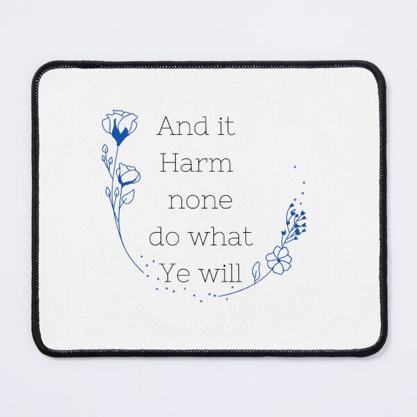 Item preview, And it Harm None designed and sold by JadeRiverImages.