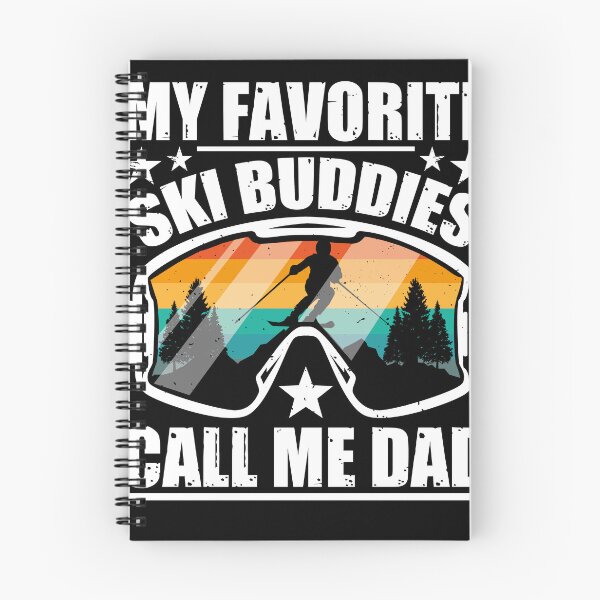 Item preview, My Favorite Ski Buddies Call Me Dad Funny Family designed and sold by MakeGoodChoices.