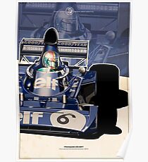 Francois Cevert - F1 1973 Poster
